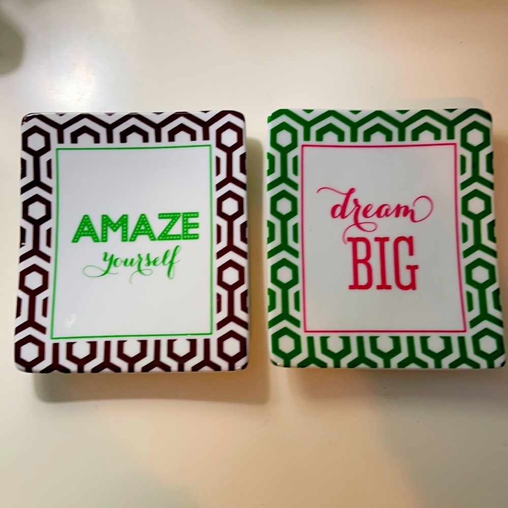 New trinket trays